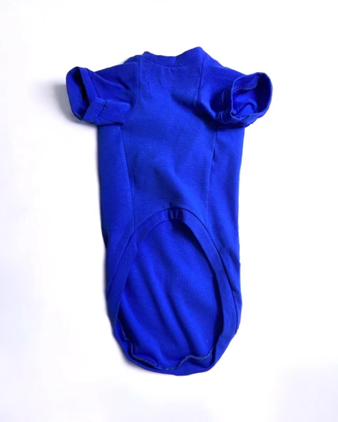 Navy Bee Oval Yaka Tişört Köpek Kıyafeti Orta ve Büyük Irk - 2