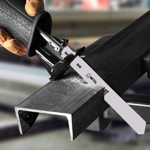Cat Da07005 228Mm 2 Parça Profesyonel Metal/Çivili Ahşap Kesme Tilki Kuyruğu Testere Ucu - 4