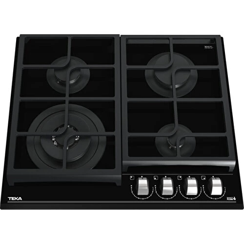 TEKA GZC 64320 XBC BK 60 cm Cam Gazlı  Siyah Ankastre Ocak - 3
