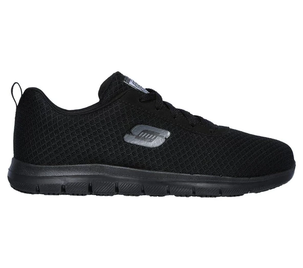Skechers Ghenter- Bronaugh Kaymaz Taban Kadın Siyah Spor Ayakkabı 77210 Blk