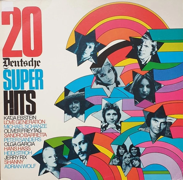 20 Deutsche Superhits pop tarz plak alithestereo