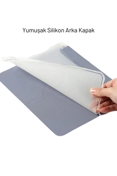 Redmi Pad 6 11 Inch Uyumlu Kalem Bölmeli Uyku Modlu Tam Korumalı Tablet Kılıfı - Resim 2