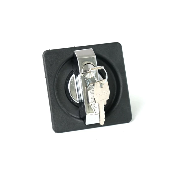 Dolap Kilidi Kare Krom Kısa - 5