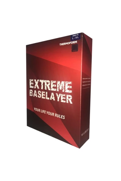 Erkek Siyah Extreme İçlik Set - 4