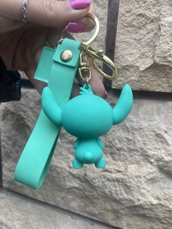 Lilo Stitch Figürlü Anahtarlık  Çanta Süsü - Resim 6