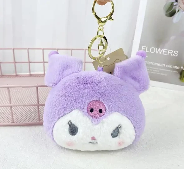 Kawai Sanrio Kuromi Bozuk Para Cüzdanı Anahtarlık