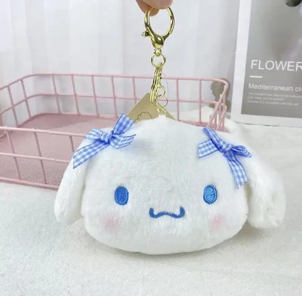 Kawai Sanrio Cinnamaroll Bozuk Para Cüzdanı Anahtarlık