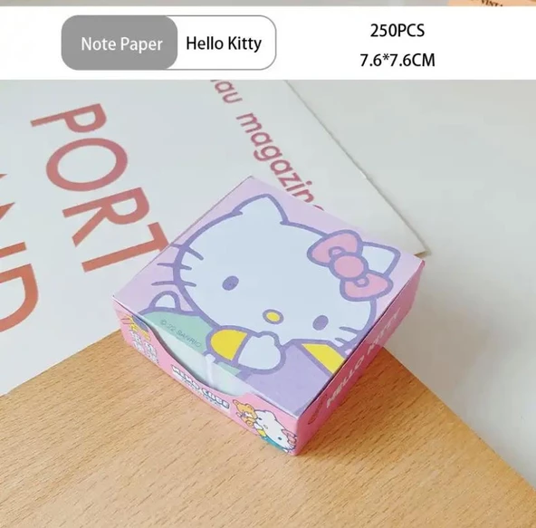 Kawaii Sanrio Hello Kitty Not  Kağıdı - 3