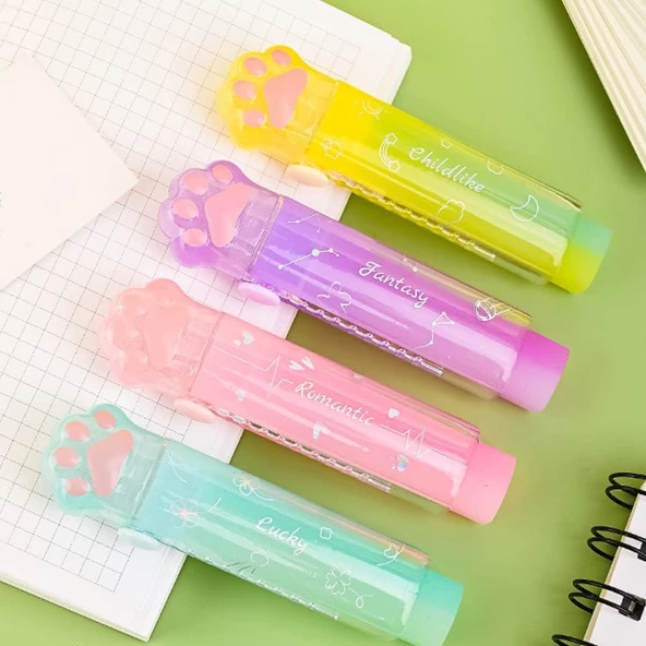 Fosforlu Pati Tasarımlı İtmeli Silgi - 10