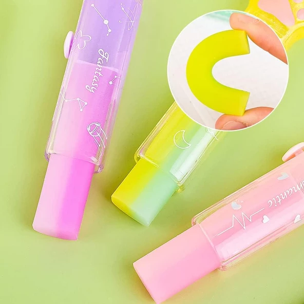 Fosforlu Pati Tasarımlı İtmeli Silgi