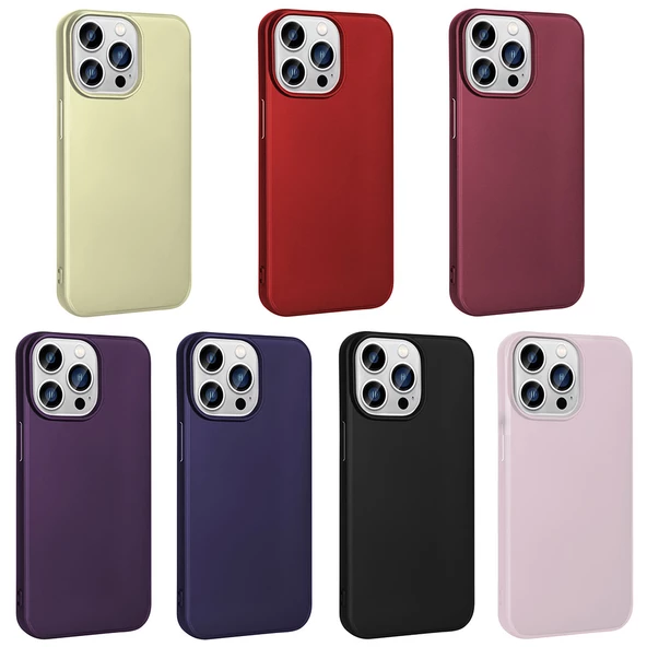 iPhone 15 Pro Kılıf Premier Silikon Kılıf - Resim 9