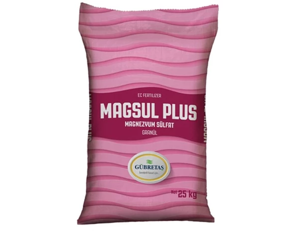 Gübretaş MagSül Plus Granül Gübre 25 Kg Magnezyum Sülfat