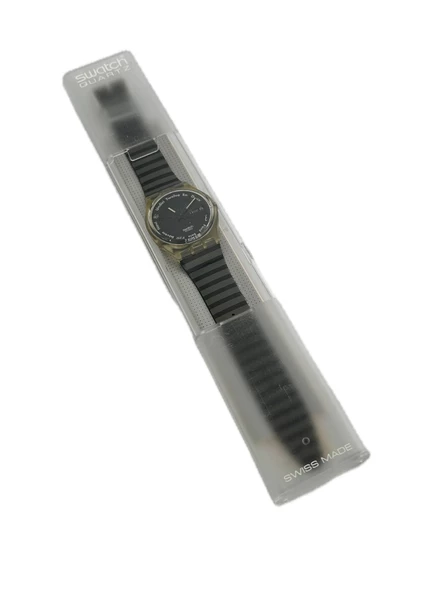 Swatch Gutenberg 35mm Silikon Kordon 1992 Vintage Kol Saati (S-010)