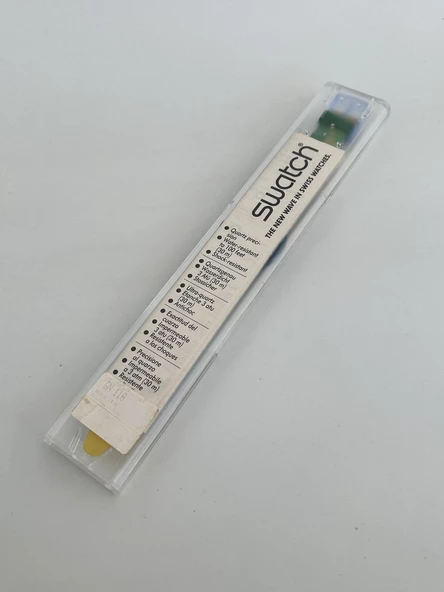 Swatch Hookipa 35mm Silikon Kordon 1992 Vintage Kol Saati (S-016) - 3