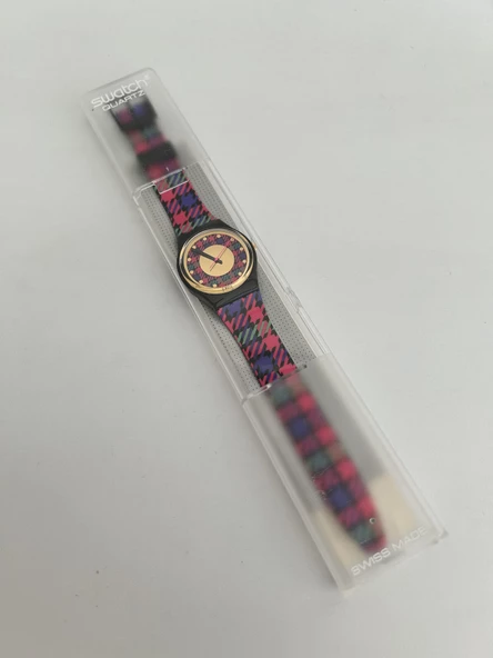 Swatch Tweed 35mm Silikon Kordon 1992 Vintage Kol Saati (S-014) - 2