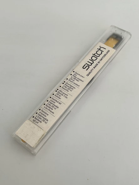 Swatch Backstage 35mm Silikon Kordon 1992 Vintage Kol Saati (S-015) - 3