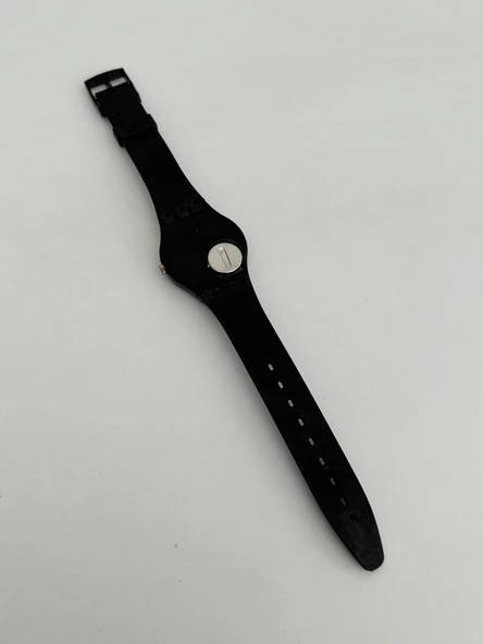 Swatch After Dark 35mm Silikon Kordon 1992 Vintage Kol Saati (S-018) - 7