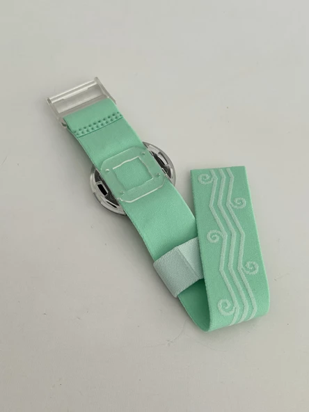 Swatch Pop Mint Sea 46,5mm Lastik Kordon 1992 Vintage Kol Saati (S-042) - 6