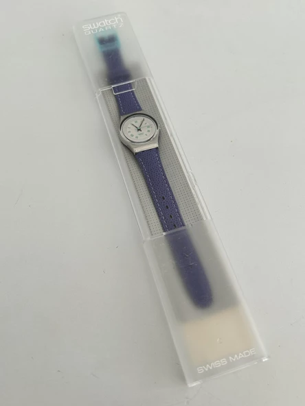 Swatch Malpensa 26mm Deri Kordon 1992 Vintage Kol Saati (S-057) - 2