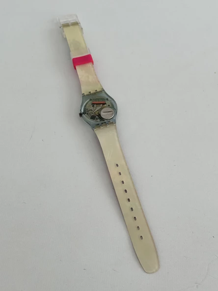 Swatch Ski Slope 26mm Silikon Kordon 1992 Vintage Kol Saati (S-063) - 7