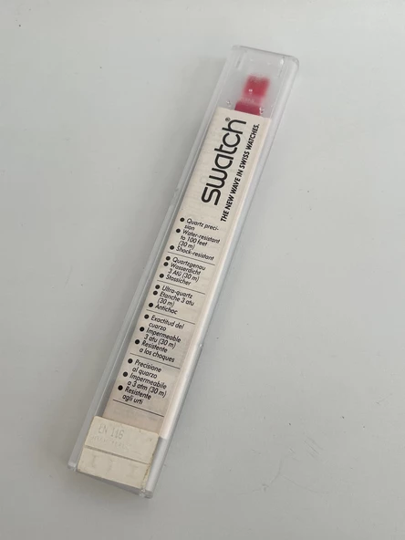 Swatch High Heel 26mm Silikon Kordon 1992 Vintage Kol Saati (S-068) - 3