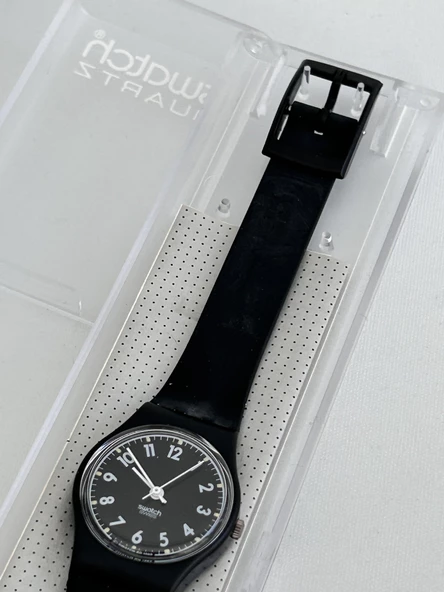 Swatch Lady Glance 26mm Silikon Kordon 1992 Vintage Kol Saati (S-071) - 5