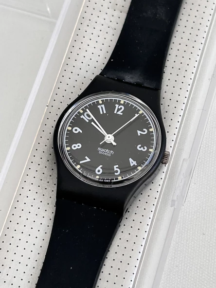 Swatch Lady Glance 26mm Silikon Kordon 1992 Vintage Kol Saati (S-071) - 4
