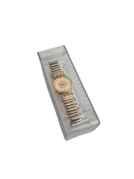 Swatch Perlage 26mm Çelik Kordon 1992 Vintage Kol Saati (S-072)