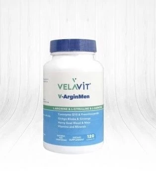 Velavit V-ArginMen Takviye Edici Gıda 120 Kapsül - 2