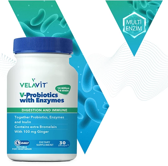 Velavit V-Probiotics with Enzymes