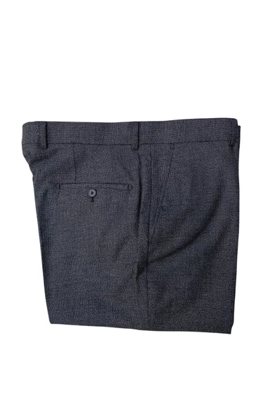 REGULAR KALIP DESENLİ POLİ VİSKON MEVSİMLİK KUMAŞ PANTOLON - 3