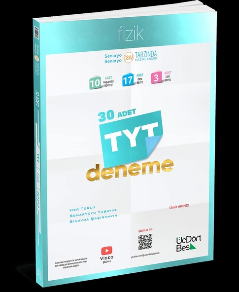 345 TYT Fizik 30 Deneme Yeni