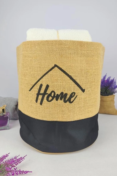 Digithome Hasır Çok Amaçlı Düzenleyici Organizer Yuvarlak Saksılık Siyah - CLY-J1024 C1-1-121