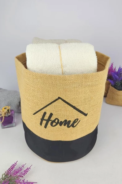 Digithome Hasır Çok Amaçlı Düzenleyici Organizer Yuvarlak Saksılık Siyah - CLY-J1024 C1-1-121 - 3