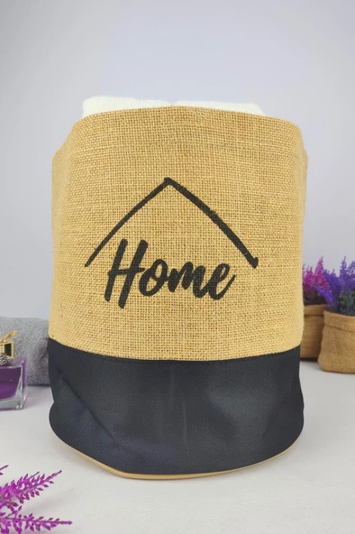 Digithome Hasır Çok Amaçlı Düzenleyici Organizer Yuvarlak Saksılık Siyah - CLY-J1024 C1-1-121 - 2