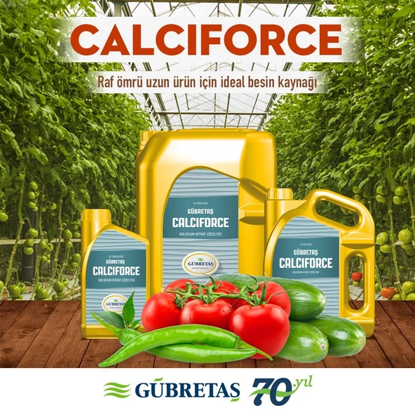 Gübretaş CALCİFORCE Sıvı Gübre 1 Litre