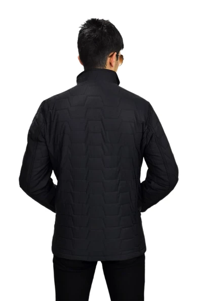 Erkek Büyük Beden Spor Hakim Yaka Mont  M3100 BGL-ST03239 - Resim 10