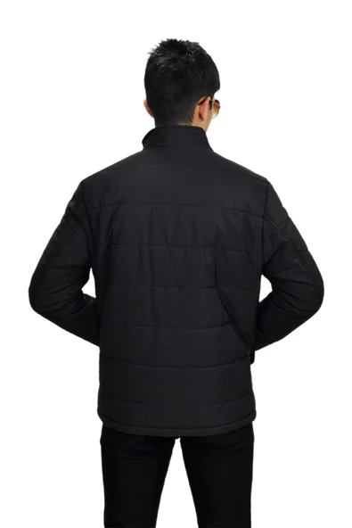 Erkek Büyük Beden Spor Hakim Yaka Mont  M3098 BGL-ST03241 - Resim 9