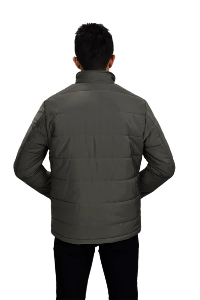 Erkek Büyük Beden Spor Hakim Yaka Mont  M3098 BGL-ST03241 - Resim 8