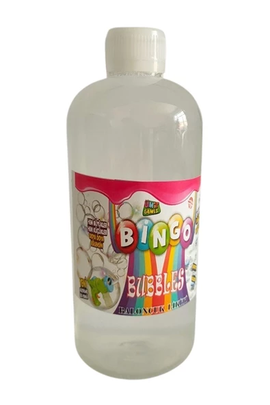 BamBamToys Baloncuk Sıvısı Köpük Likidi Köpük Tabancası Baloncuk Likiti 500 Ml