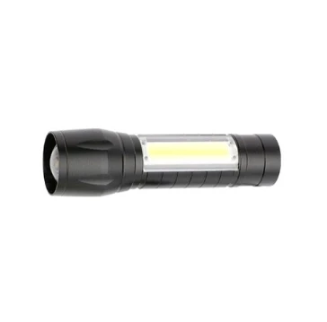 Klaus USB Şarjlı El Feneri 3+1W 400 MAH - 2