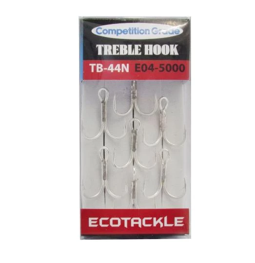 Ecotackle TB-44 Üçlü İğne Nikel