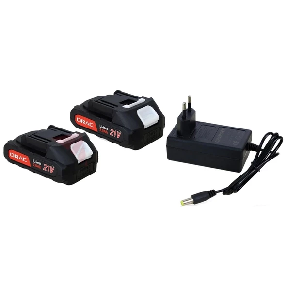 Orac Akülü Dal Budama Testeresi 2 AH. 21V Çift Batarya - 6