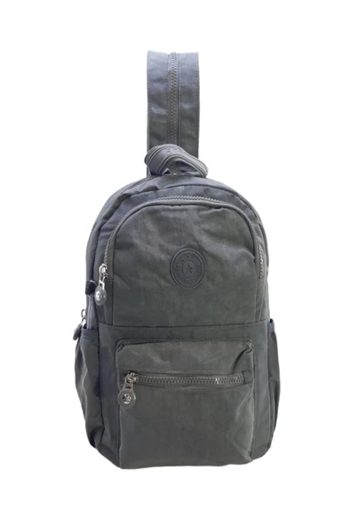 BodyBag Göğüs Çantası Çok Cepli Hafif Klinkır Kumaş Unisex BadyBag Sırt Çantası - Resim 4