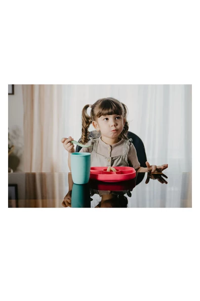 Bblüv Spoön Silikon 5'li Kaşık Seti Mavi - 7