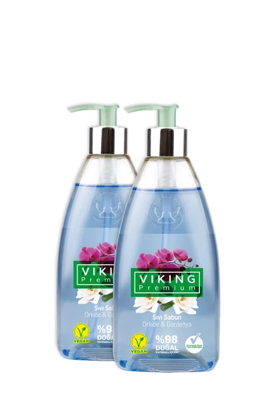 Viking Premium Sıvı Sabun Orkide&Gardenya 500 ml 2 Adet