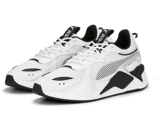 PUMA RS-X B&W BEYAZ ERKEK SPOR AYAKKABI 39003901 E-109 - 5