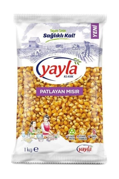 Yayla Patlayan Mısır 1 Kg