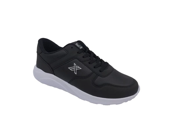 Lutton 4039 Unisex Siyah Günlük Kullanım Spor Ayakkabı - Resim 4