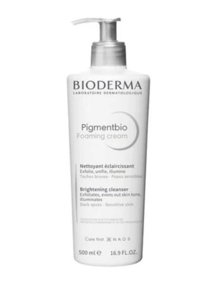 Bioderma Pigmentbio Foaming Cream Temizleyici Krem 500 ml